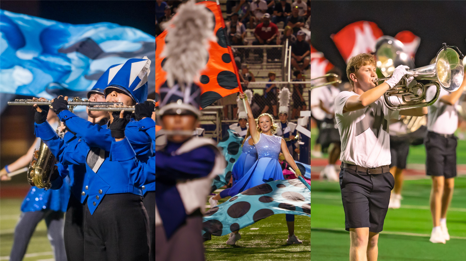 Hebron, Flower Mound, and Marcus High School Bands Earn Advancement to the 6A State Marching Contest